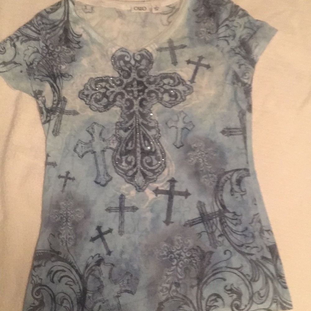 See bundle Blue white black ladies top
